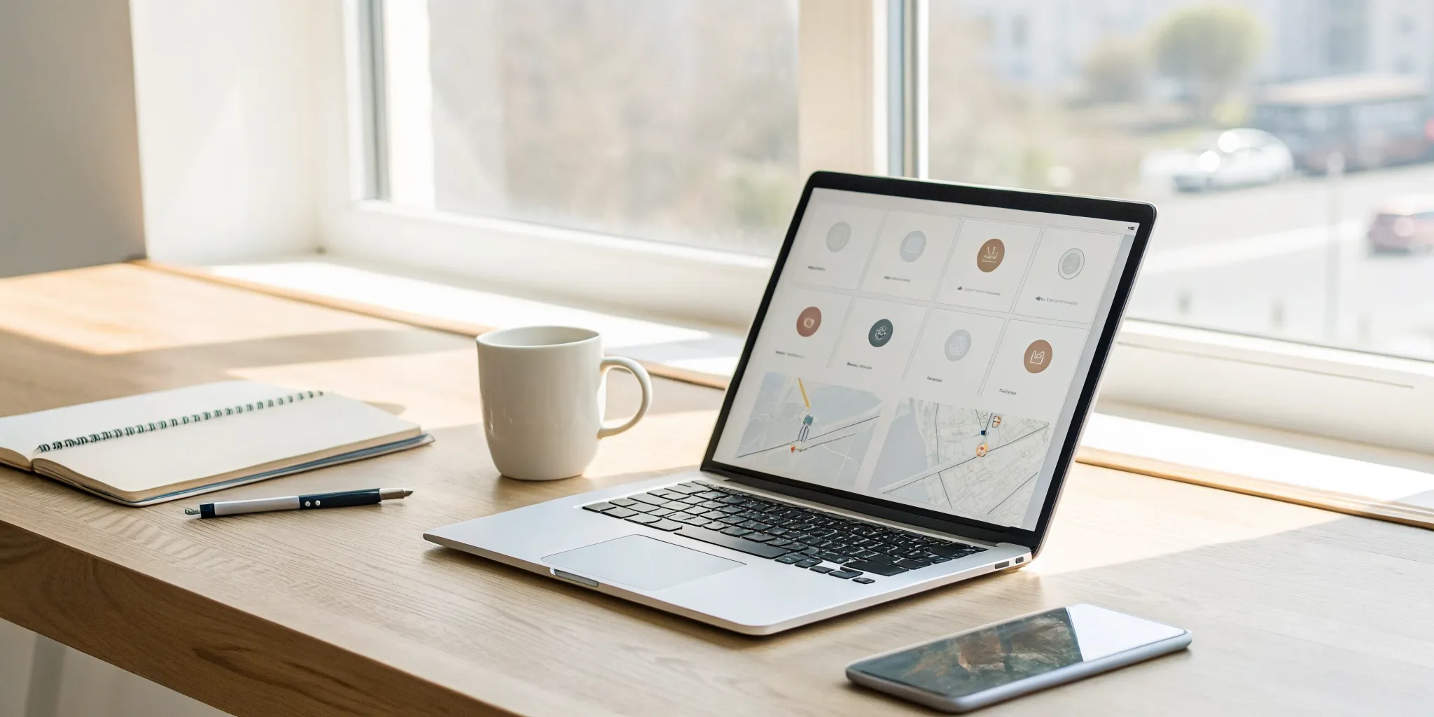 A person uses a laptop to find a therapist for depression online.