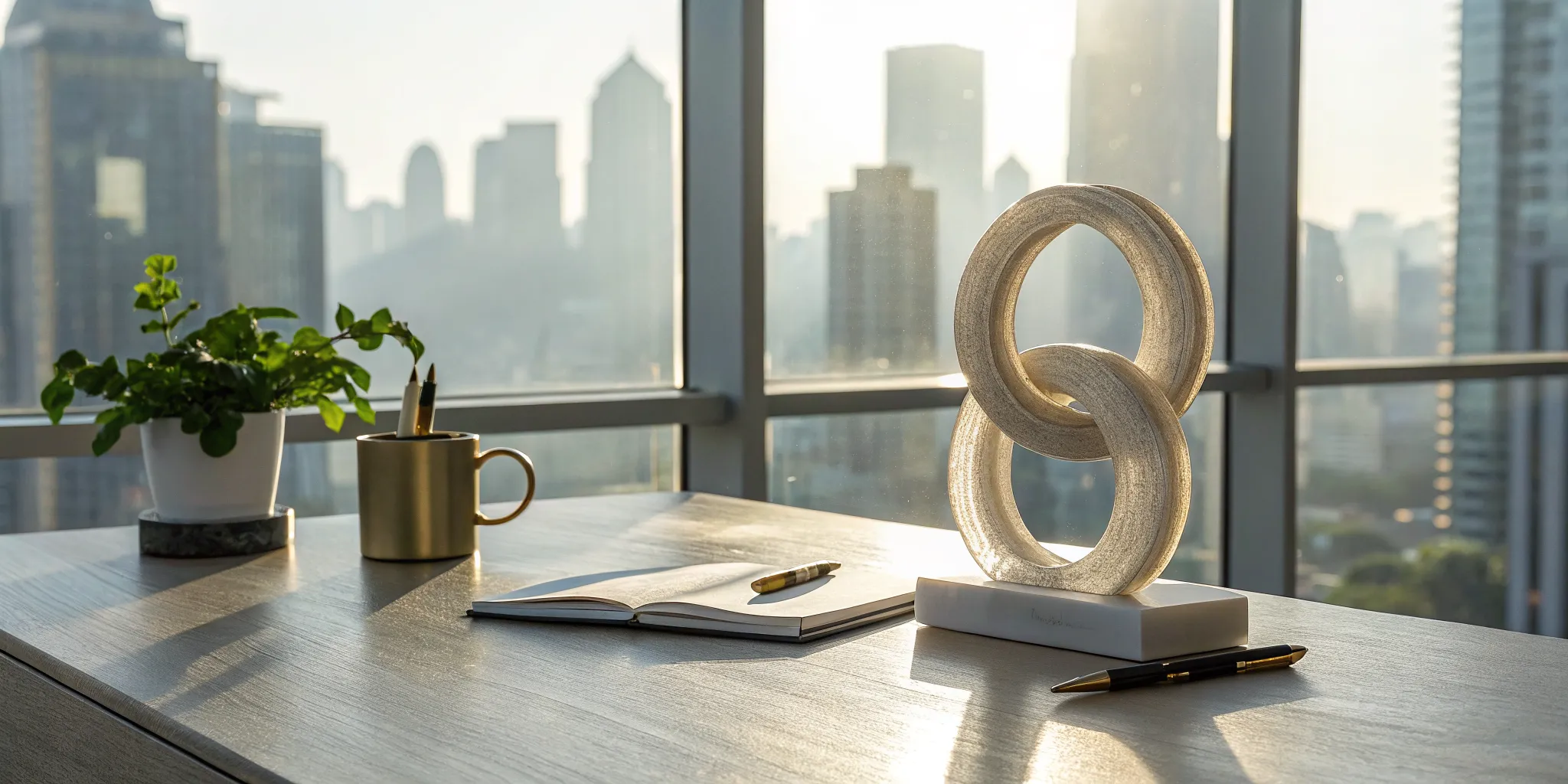 An open notebook on a desk, ready to address commitment issues in life.
