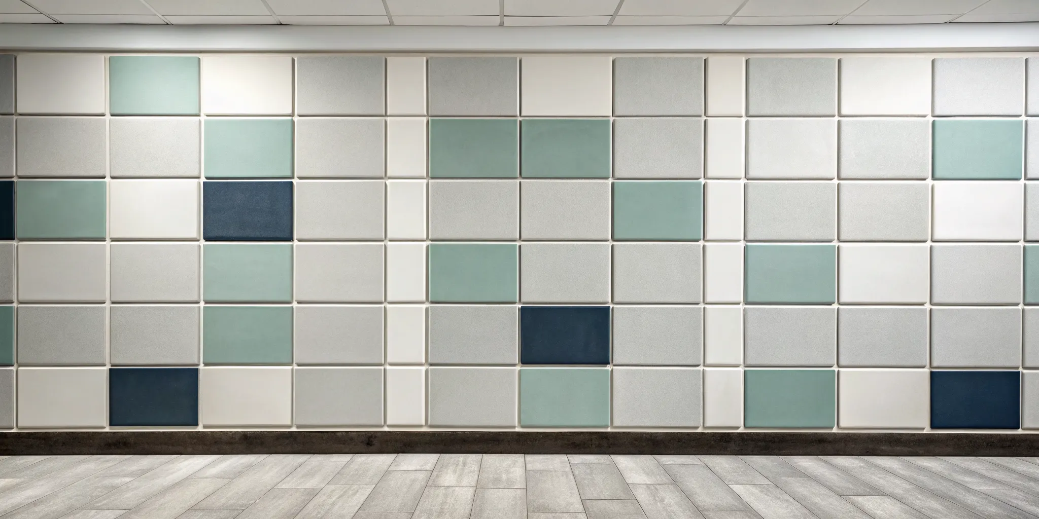 Acoustic panels in a therapy setting for treatment goals for attachment issues in adults.