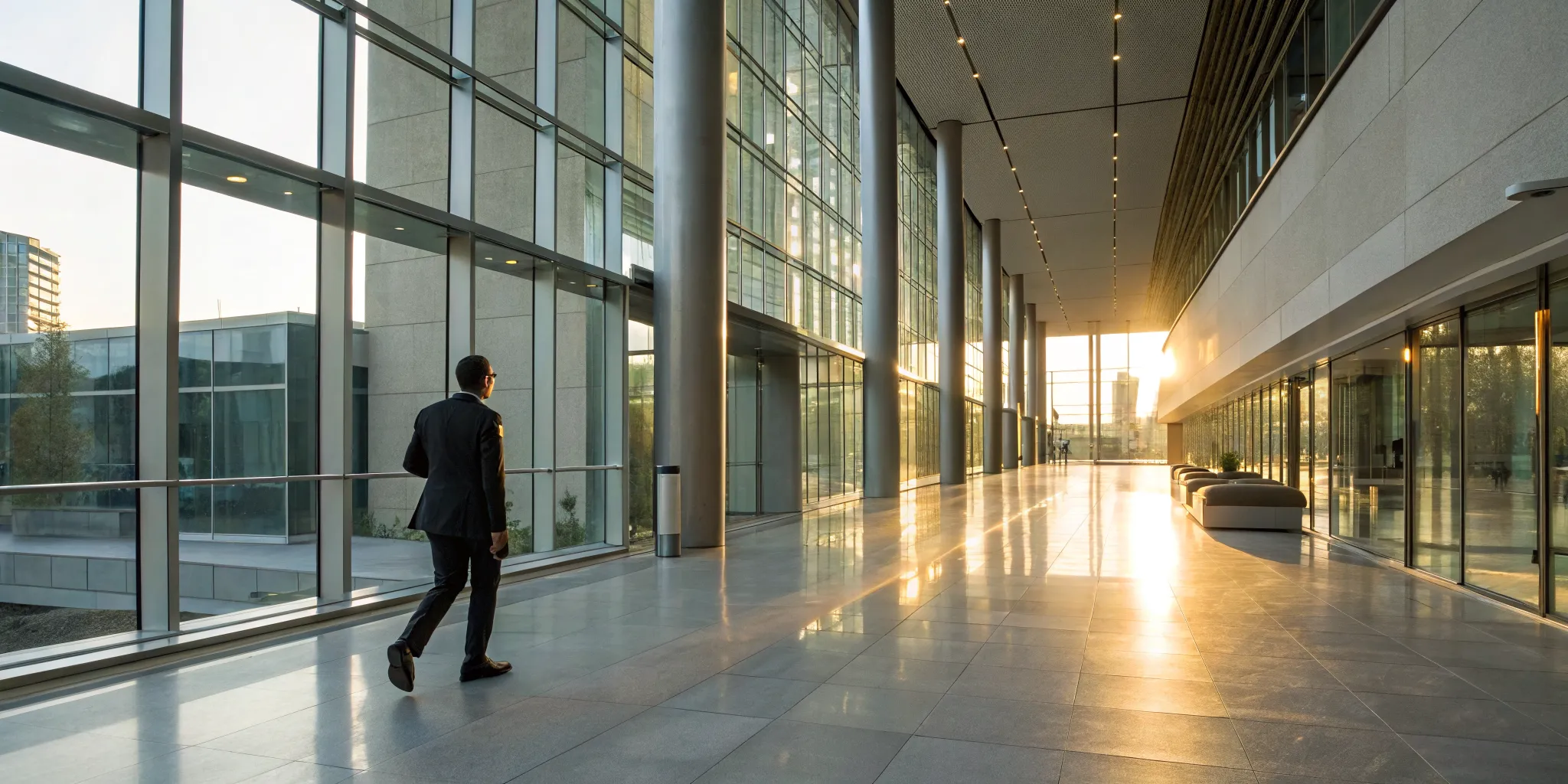 Man walking alone, taking the first step to overcome a fear of commitment.