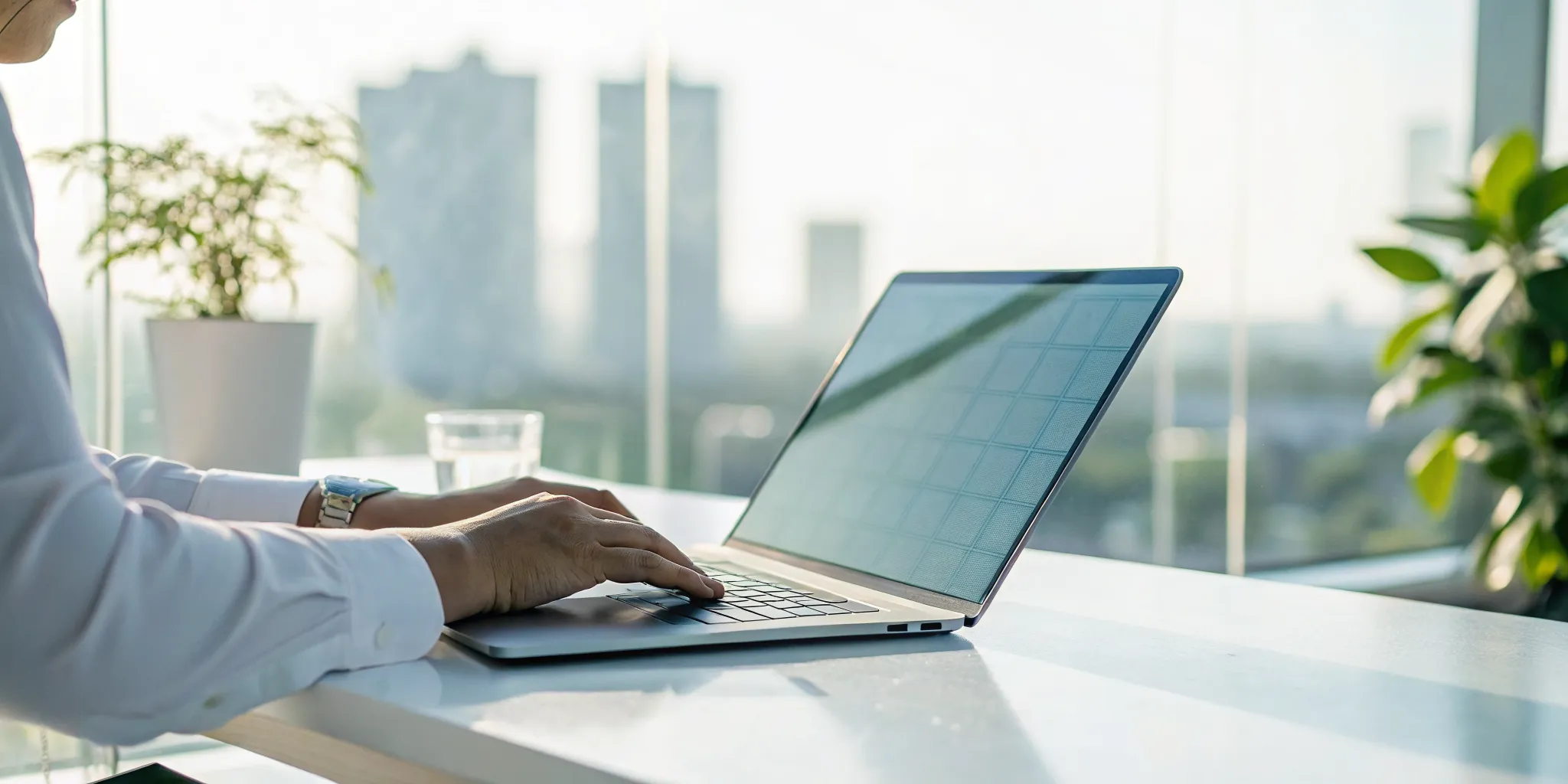 A person books a therapy session on their laptop to navigate life changes.