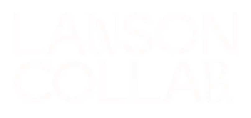 Text logo reading 'LAWSON COLLAB.' with stylized 'W' in LAWSON.