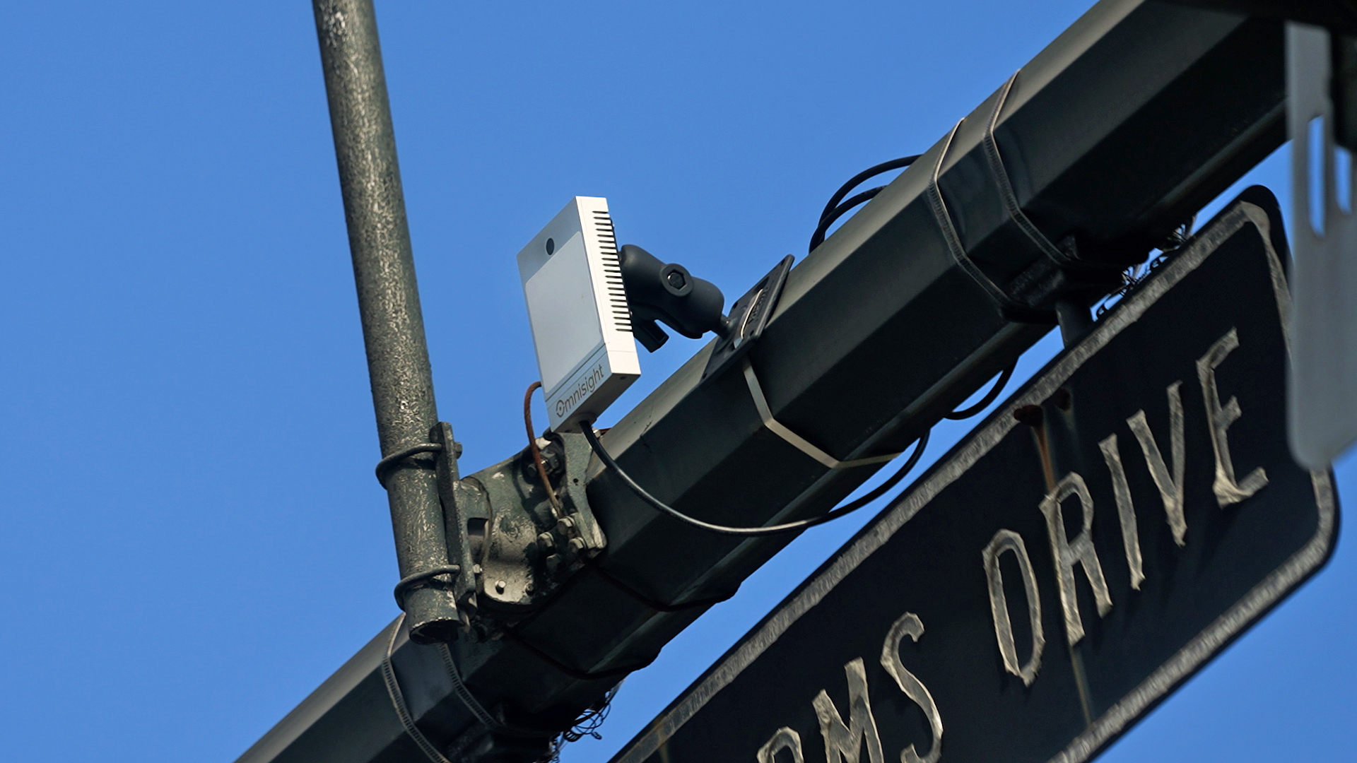 Highway traffic volume and speed monitoring captured by FusionSensor