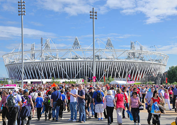 People counting at stadium with Omnisight pedestrian AI sensor