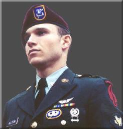 Memorial portrait of Sergeant Thomas F. Allison