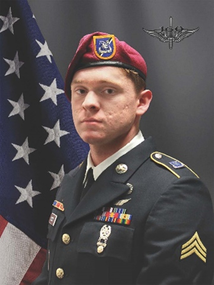 Memorial portrait of Sergeant Donavon L. Scott