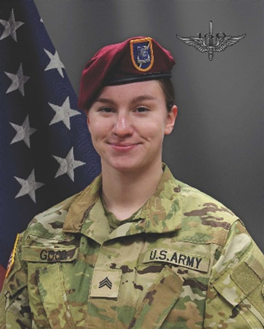 Memorial portrait of Sergeant Jadalyn R. Good