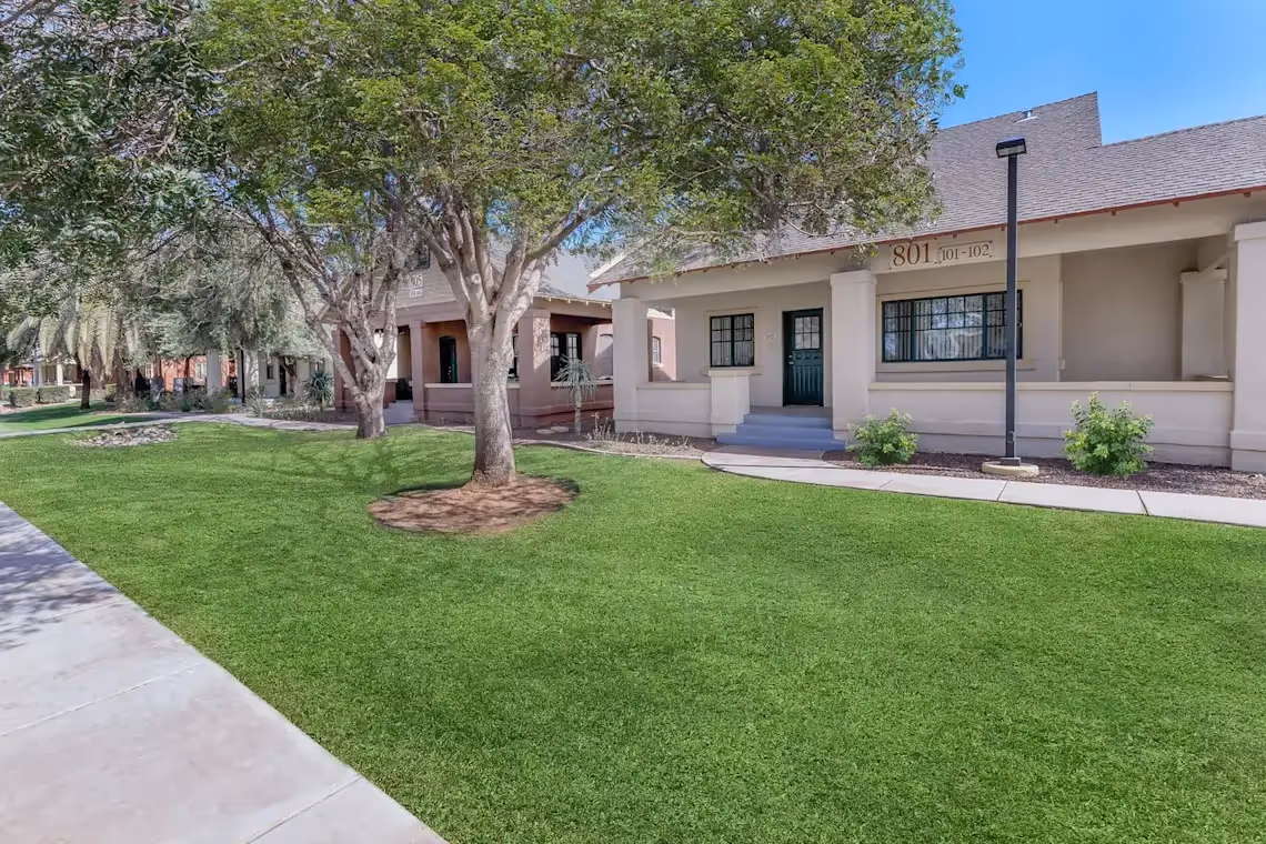 beautiful landscaping