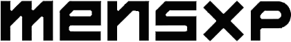 Black stylized text logo reading 'mensxp'.
