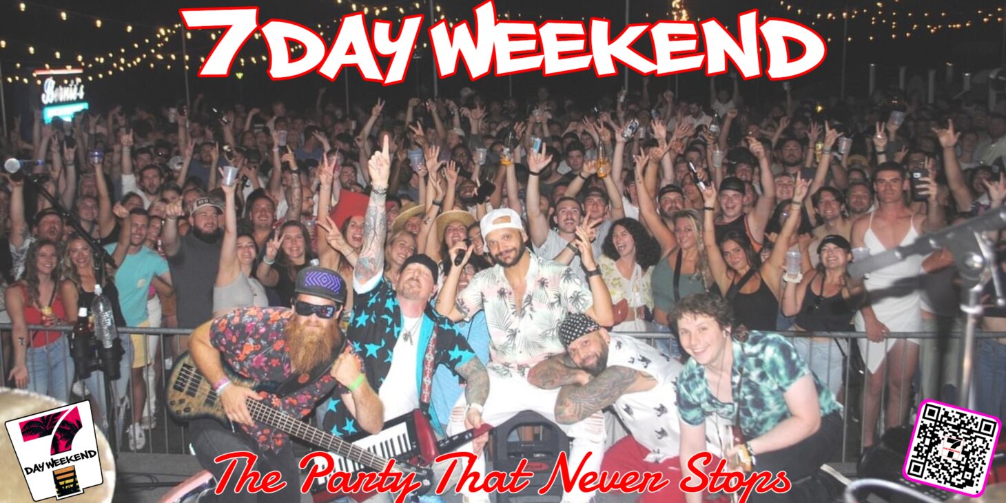 7 Day Weekend - That super fun band that plays it all!!