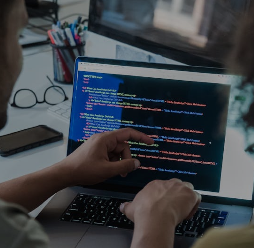 Collaborative coding session