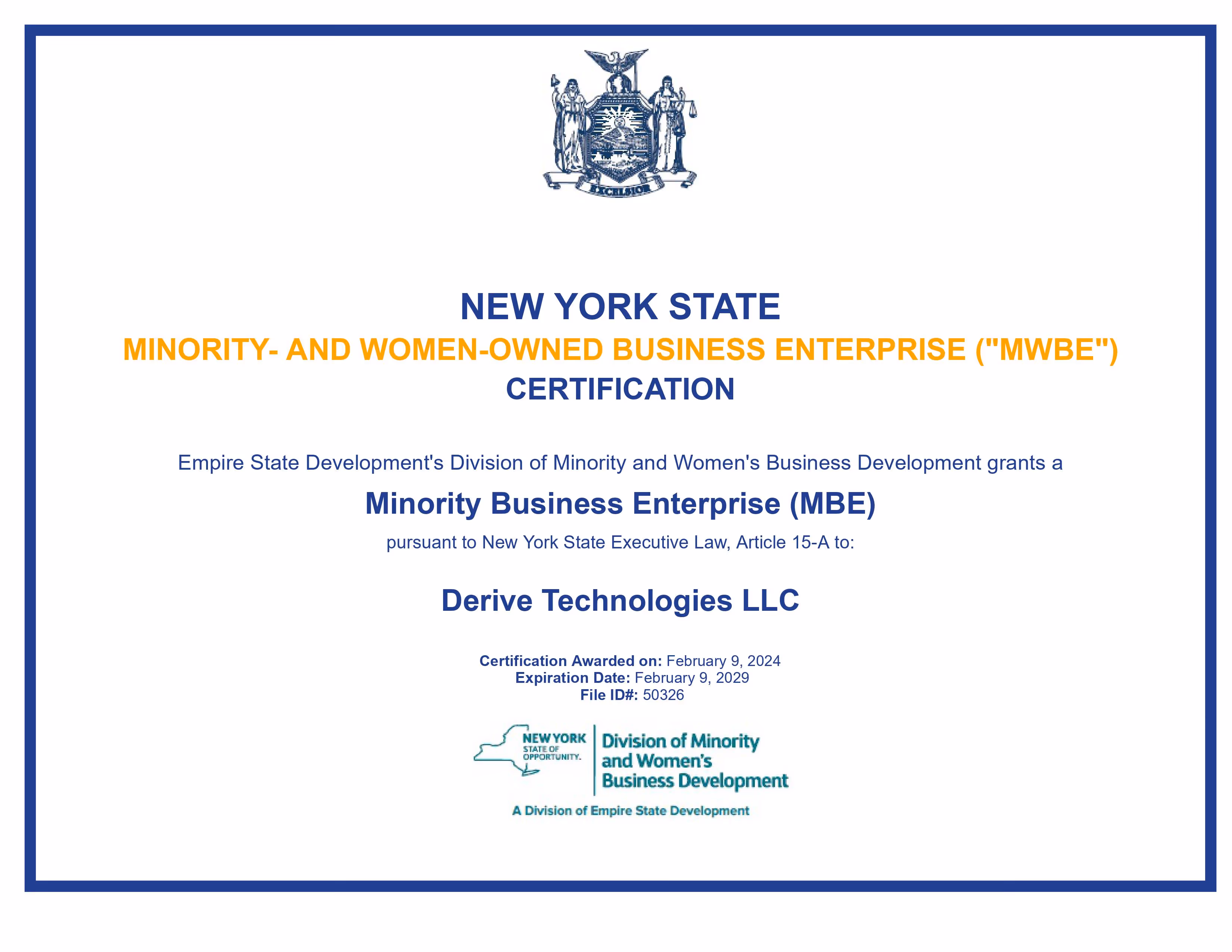 Derive Technologies Business IT Solutions