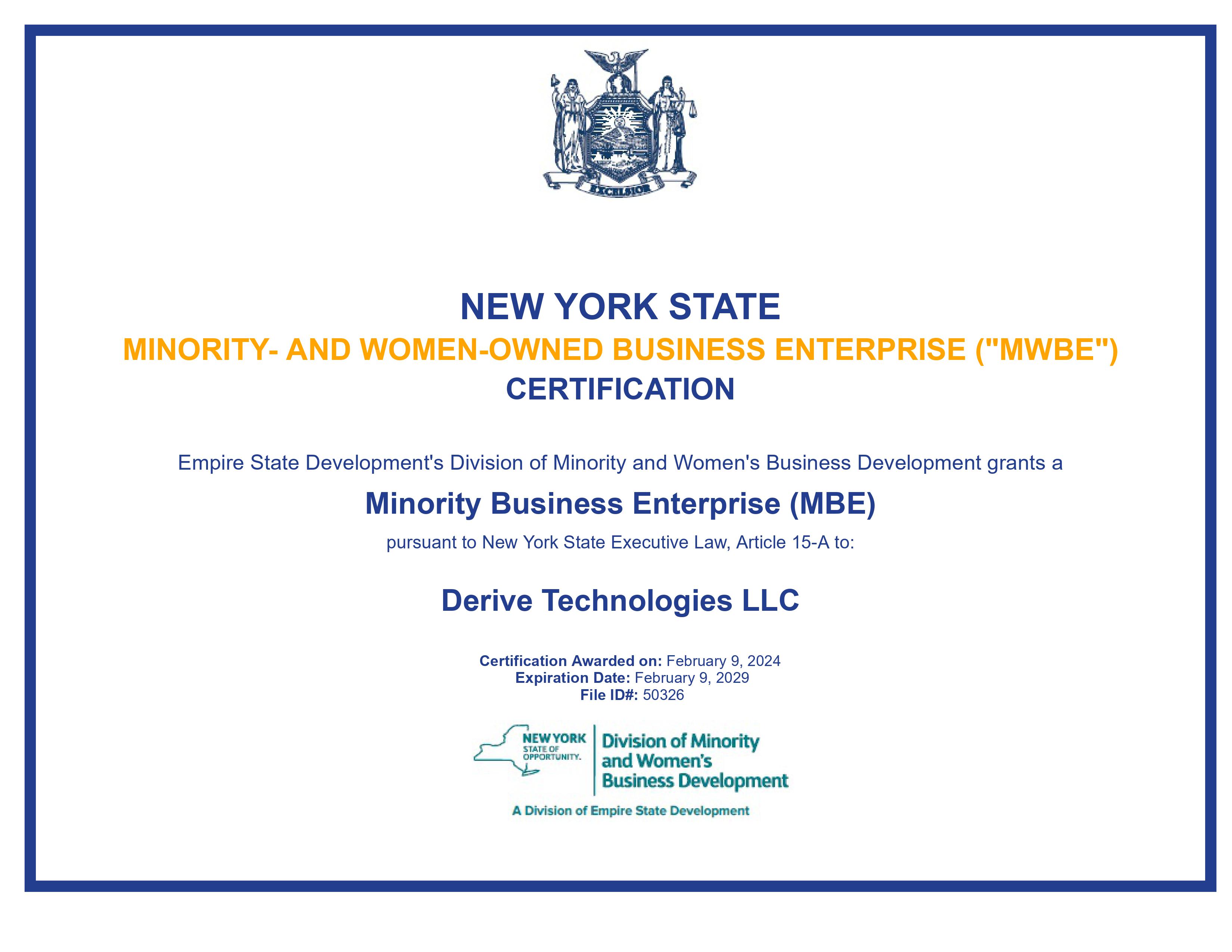 Derive Technologies Business IT Solutions
