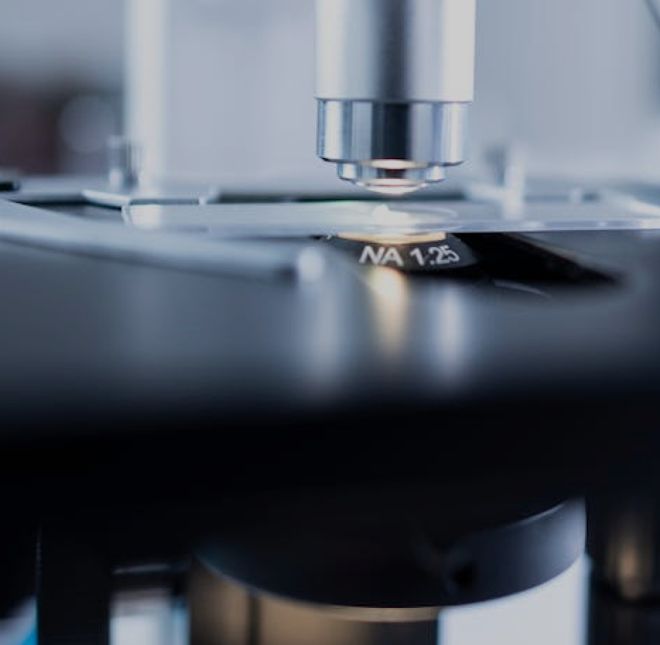 Microscope lens detail