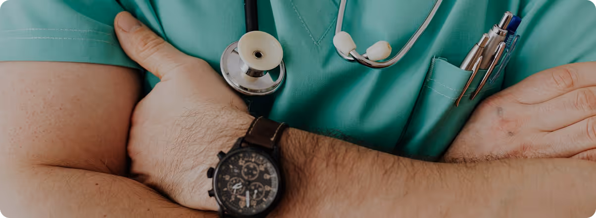 Healthcare professional background
