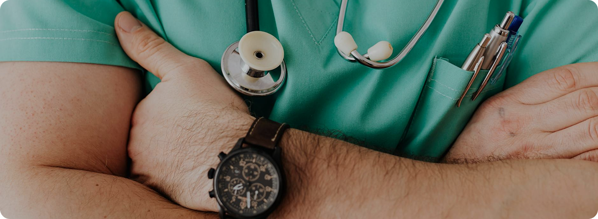 Healthcare professional background