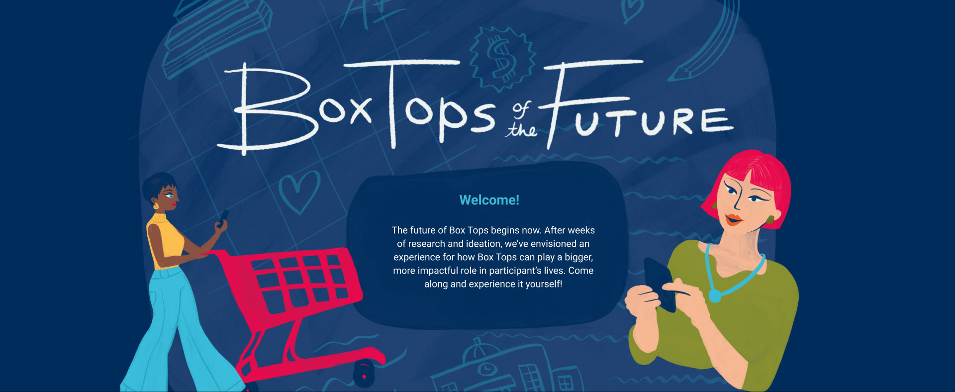 'Box tops are the future' - artwork from the Beyond the Box app