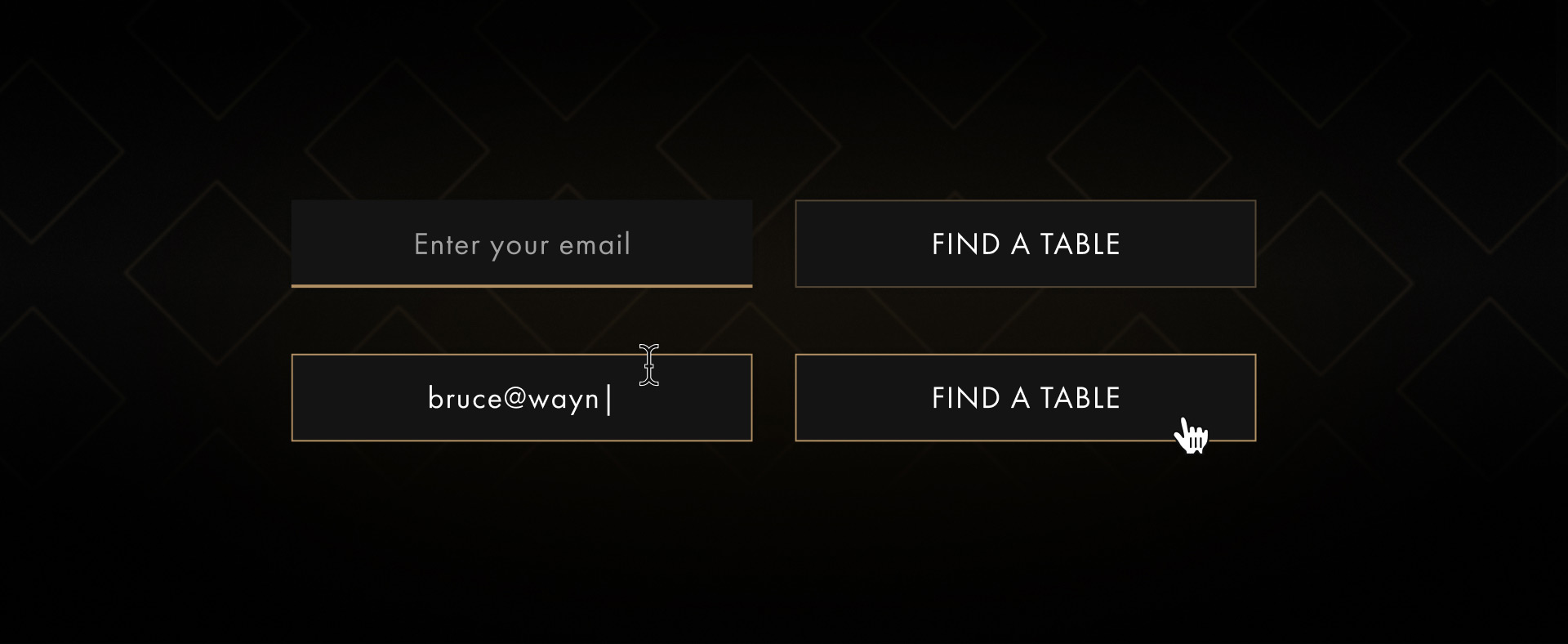 UI elements on the BLVD website