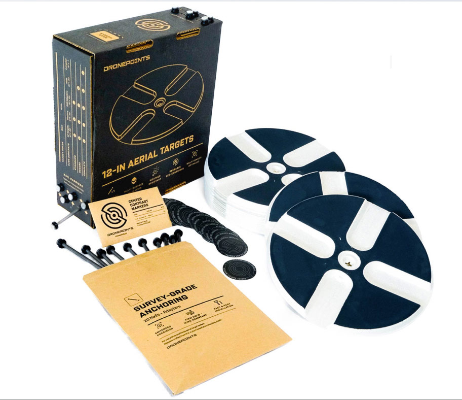 An Ecommerce image of the DronePoints bundle of products