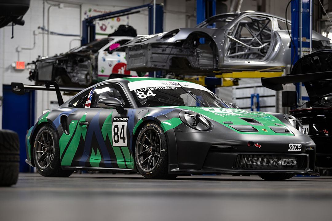 Kellymoss race car rack