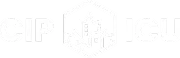 CIP ICU logo with stylized shield and cityscape inside.