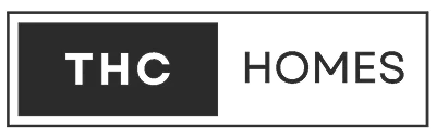THC Homes logo featuring the letters THC and the word HOMES in bold uppercase.