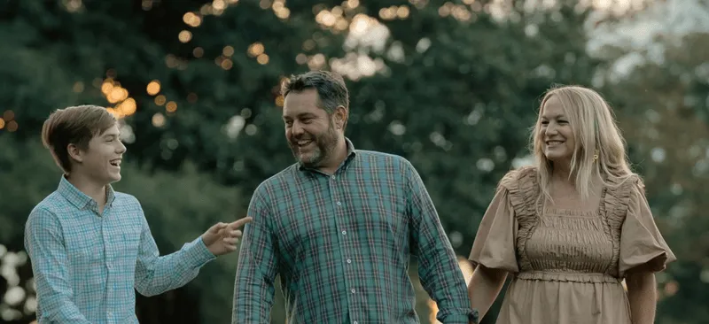 Smiling Family