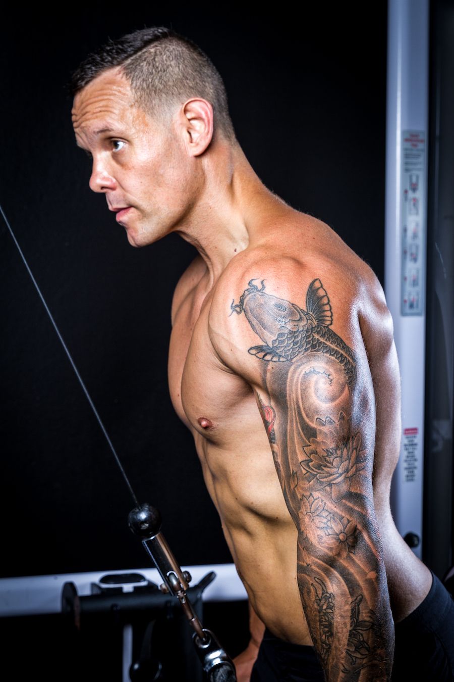 Rob-S tricep pushdown - Client of the month