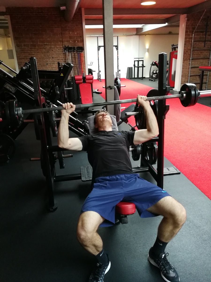Incline bench press - Client of the month