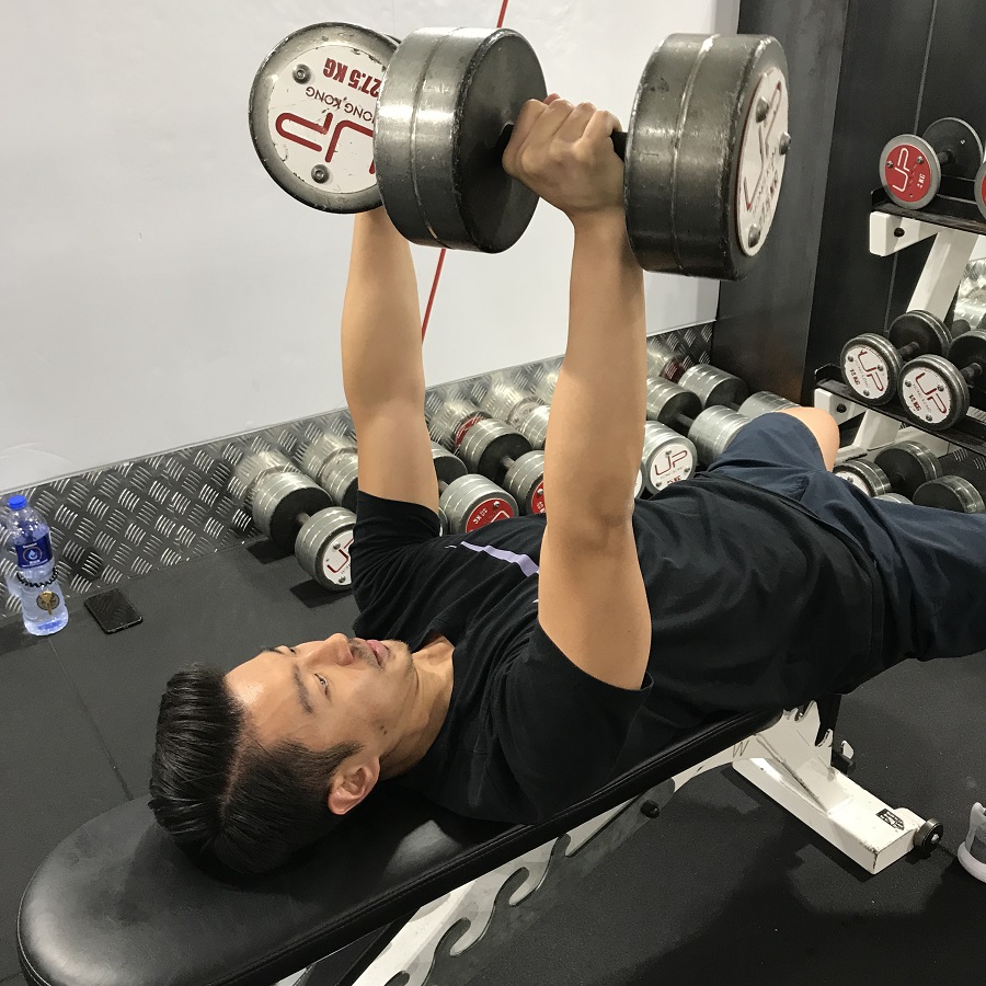 norman-dumbbell-press