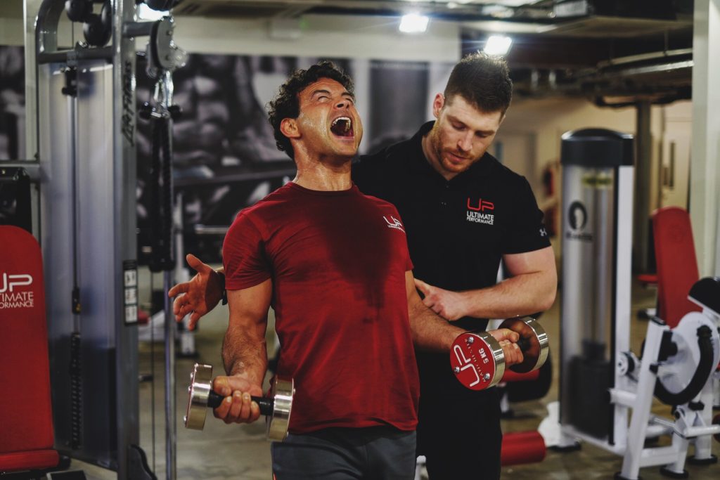 Ryan Thomas training at UP