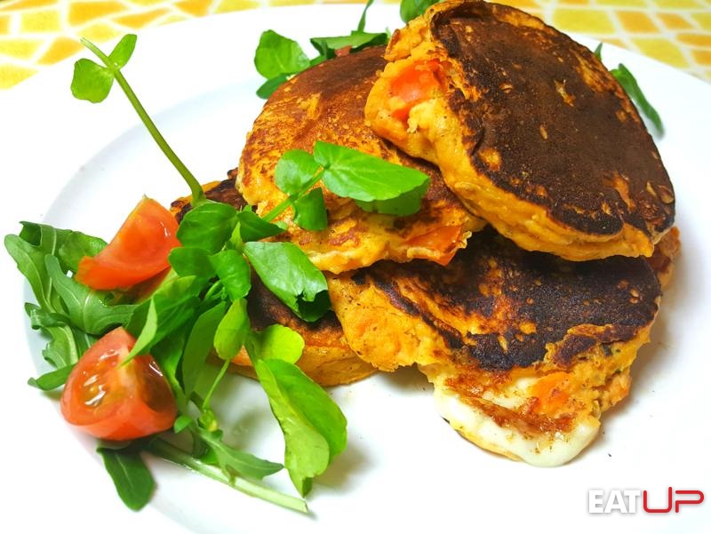 Italian-Style Sweet Potato Pancakes Recipe