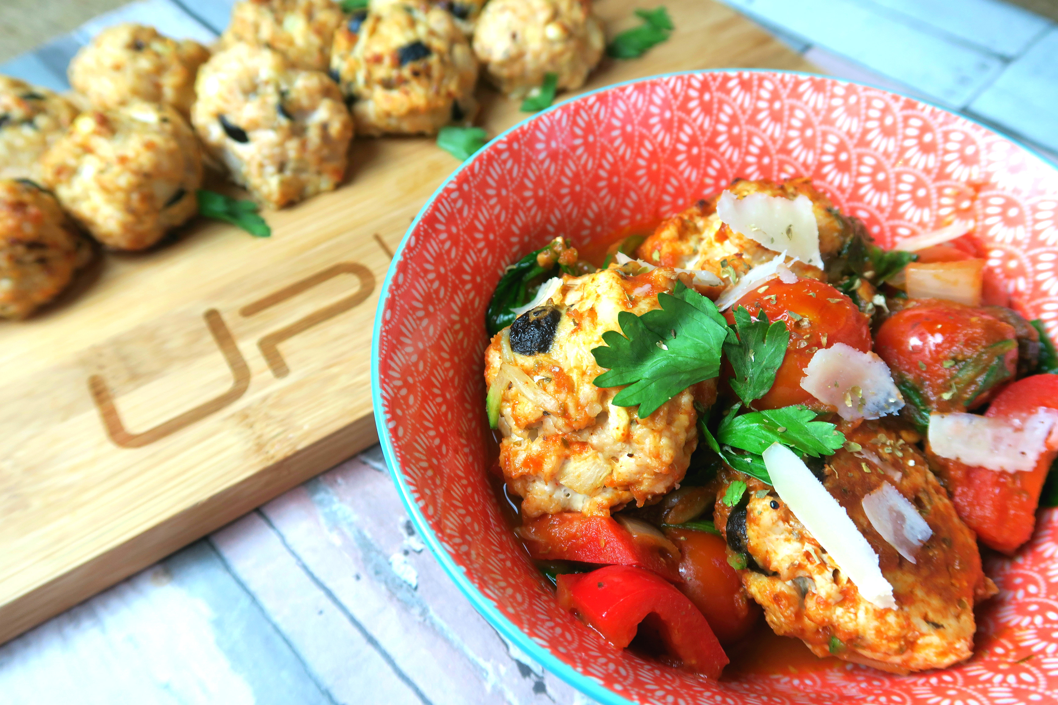 Greek-Style Turkey Meatballs Recipe
