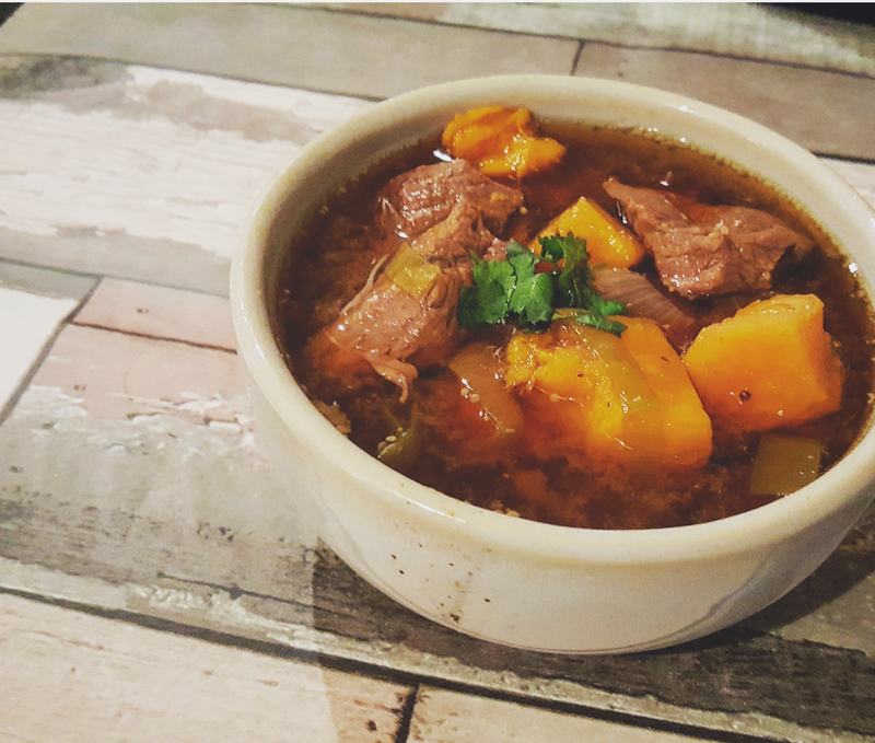 Low-Fat Tender Beef, Fennel &amp; Sweet Potato Stew Recipe