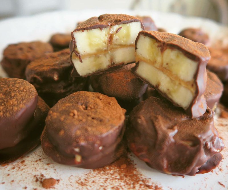 Post-workout Banana Peanut Butter Bites