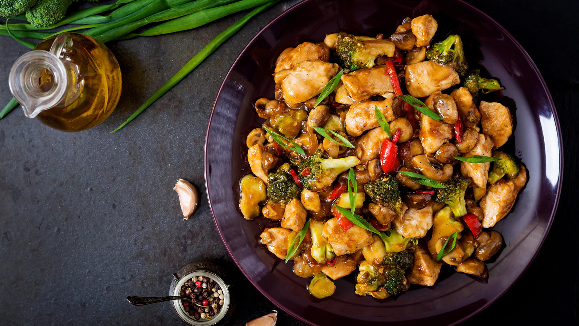 UP Food - Chicken and Broccoli Stir-fry