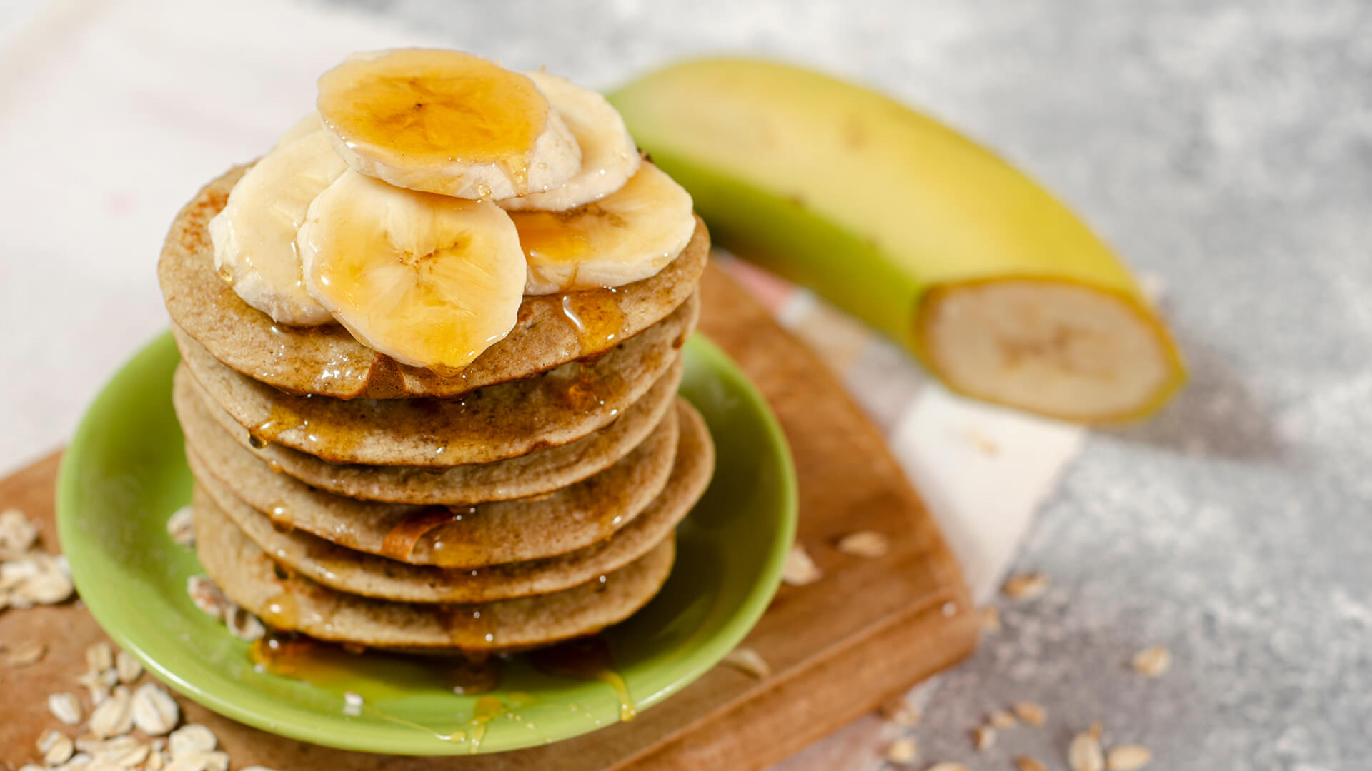 UP Food - Pre-workout Protein Banana Pancake Recipe