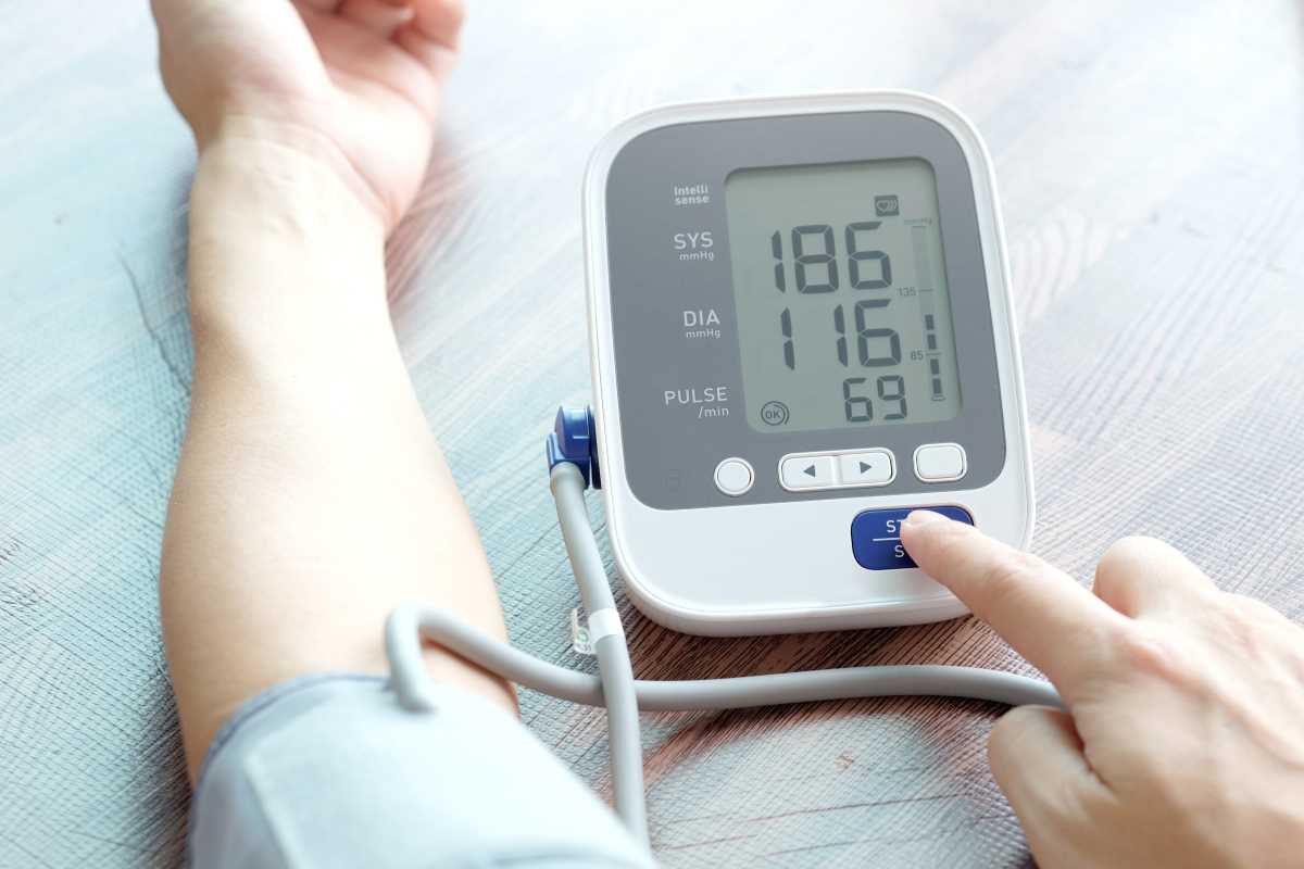 high blood pressure reading