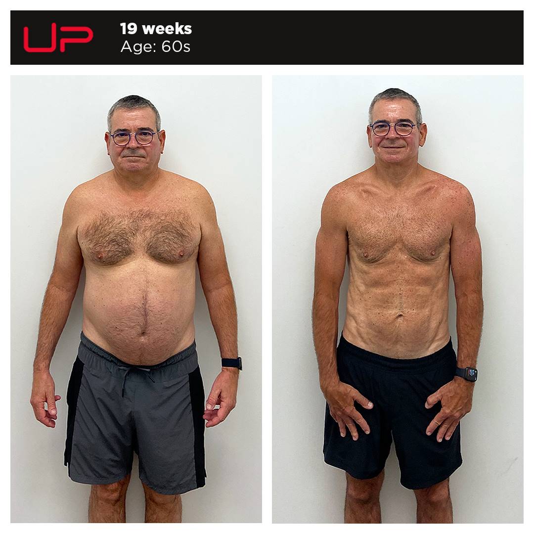 male weight loss before and after