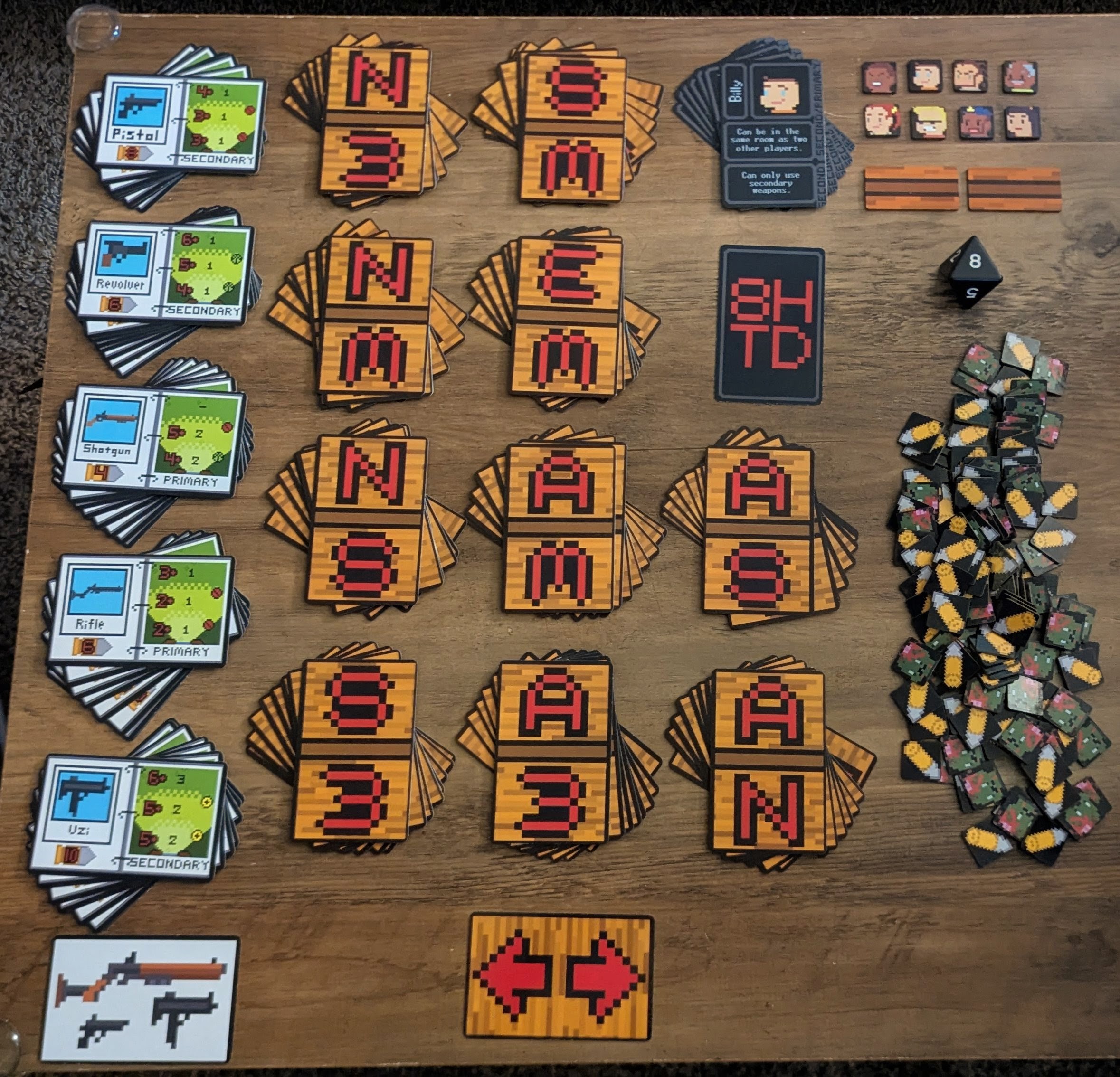 Digital version of 8 Hours Till Dawn Being Played