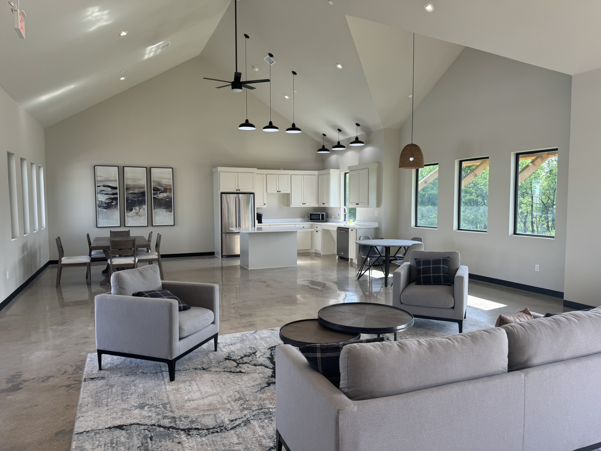 Resident clubhouse available for private events.