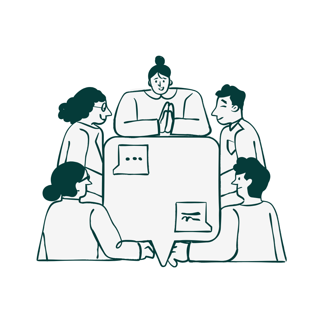 Burger with fried fries on black plate with sauce on the side