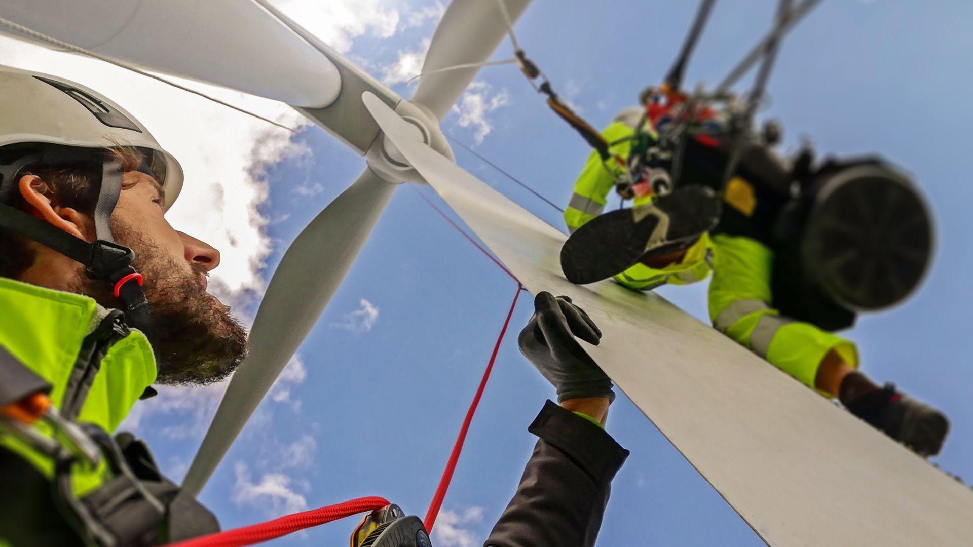 Wind turbine technicians in Iowa