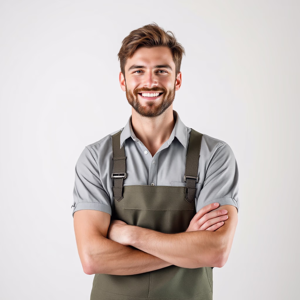 [team] image of individual team member (for a landscaping service)