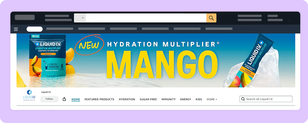 a picture of the new hydration multiplier mango