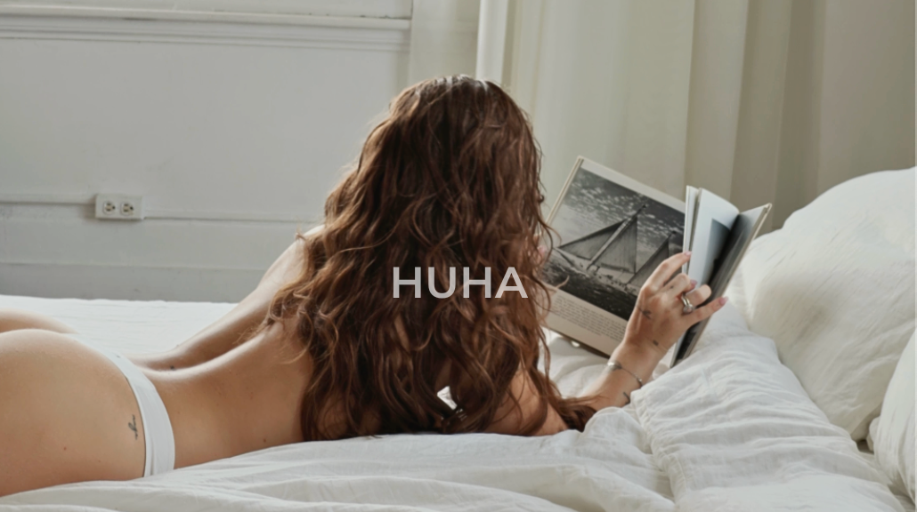 Two people holding hands.