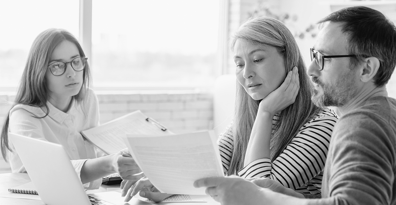 A lawyer provides pain and suffering settlement examples to his client so she can know what to expect from her claim.