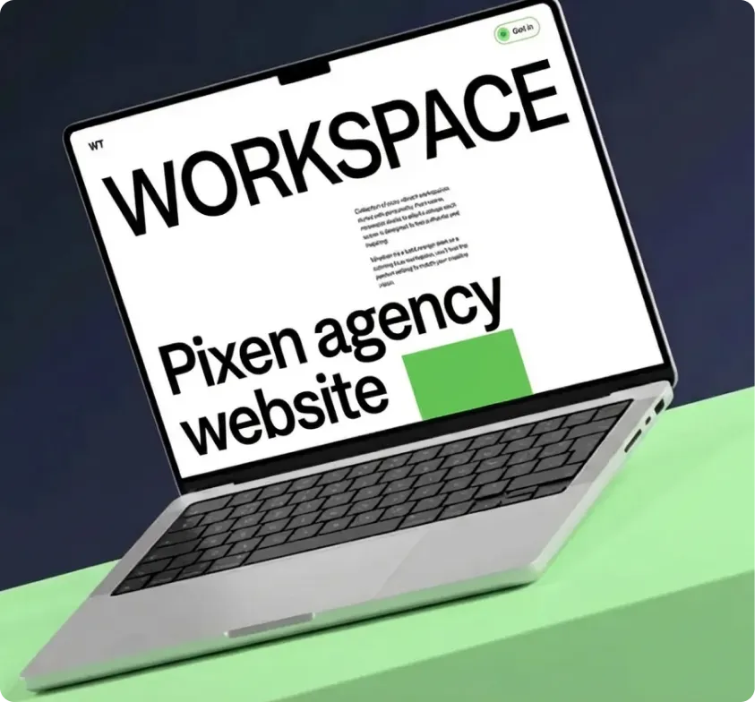 Pixen - Webflow Template Image