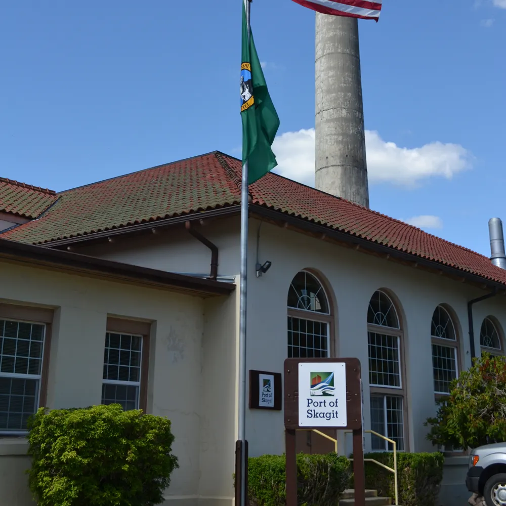 adaptive reuse projects swift center building housing port of skagit facilities