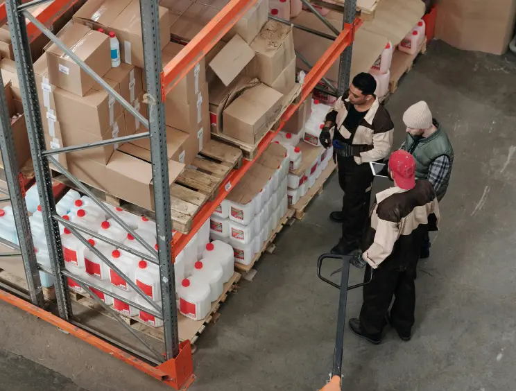 warehouse and fulfillment activities for third-party logistics services